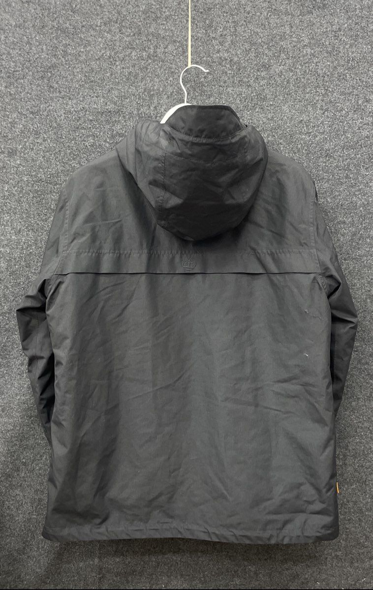 Timberland Men's Earthkeepers Benton Waterproof Shell Jacket Black Hooded Sz S