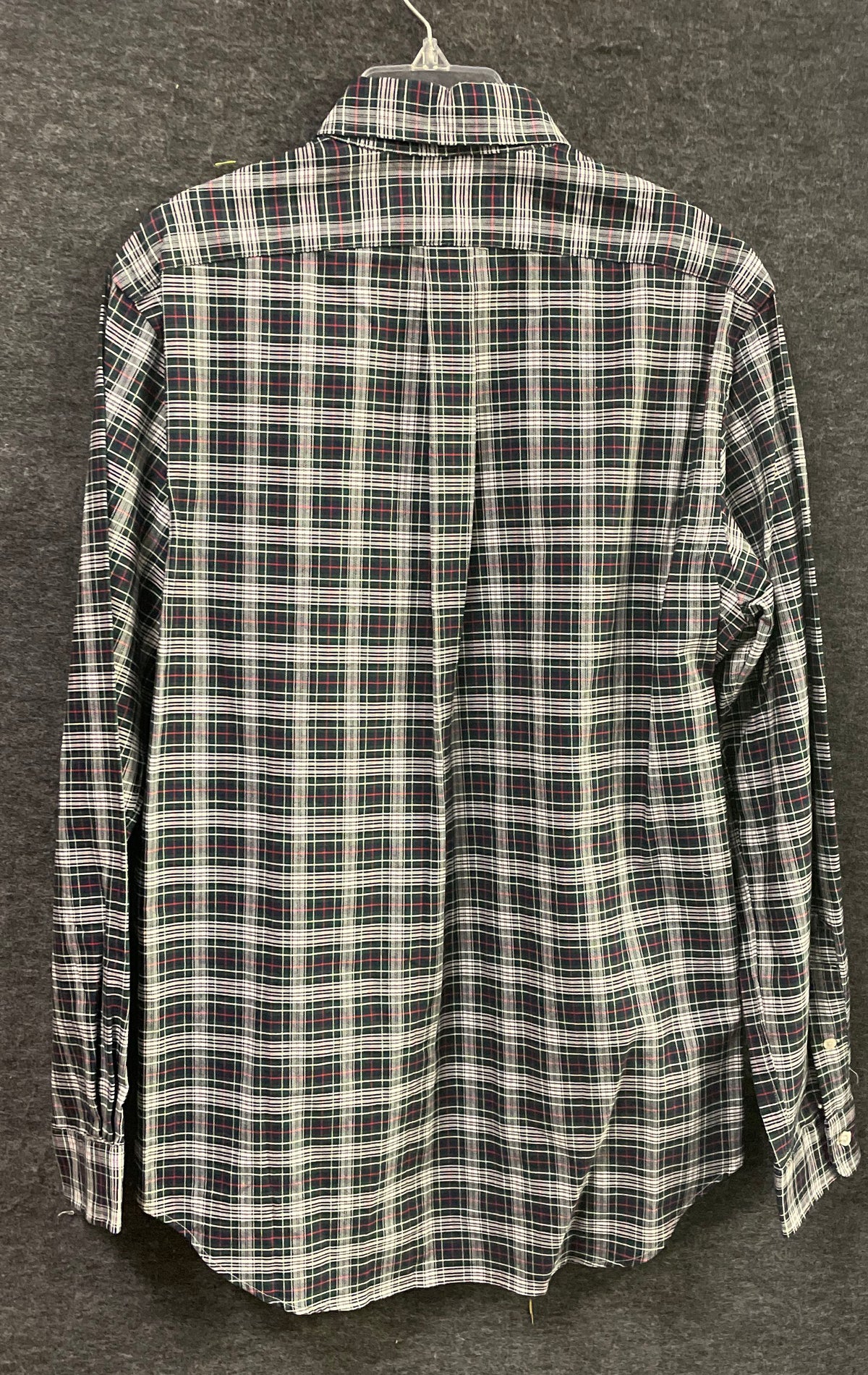 Ralph Lauren Men's Long Sleeve Plaid Button Down Shirt Green Navy Sz M NWT