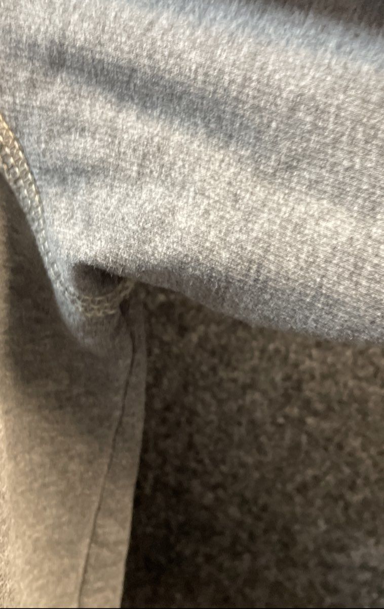American Eagle Men's Gray Vintage Fleece Graphic Logo Hoodie Sweatshirt Sz M
