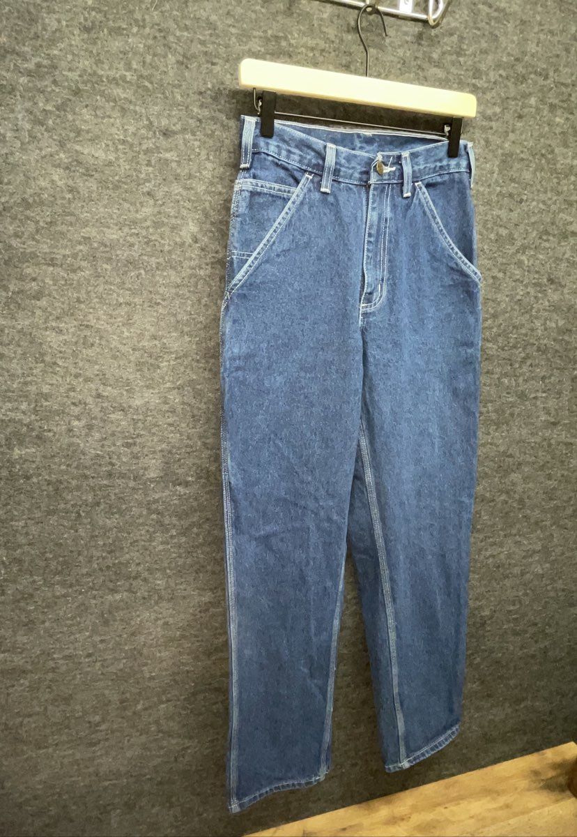 Carhartt Men's B13 Loose Fit Carpenter Dungaree Jeans Dark Stone Blue Sz 28x32