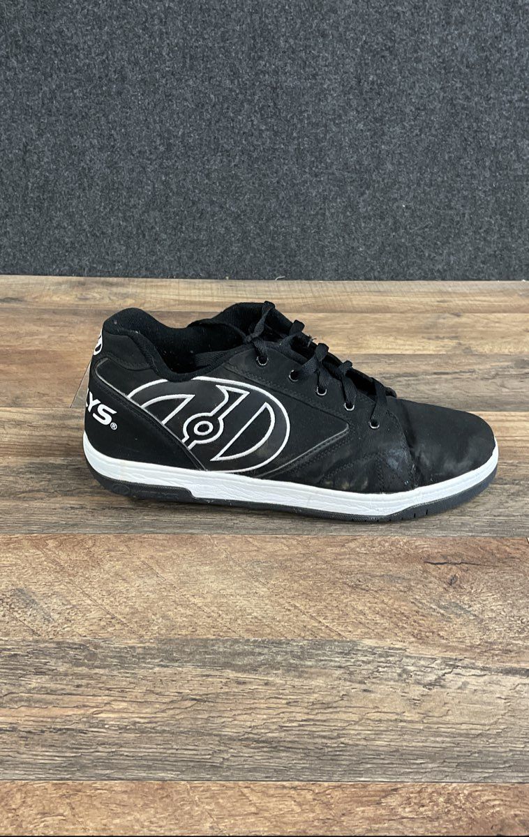 Heelys Propel 2.0 Black White Wheeled Skate Shoes Size 12