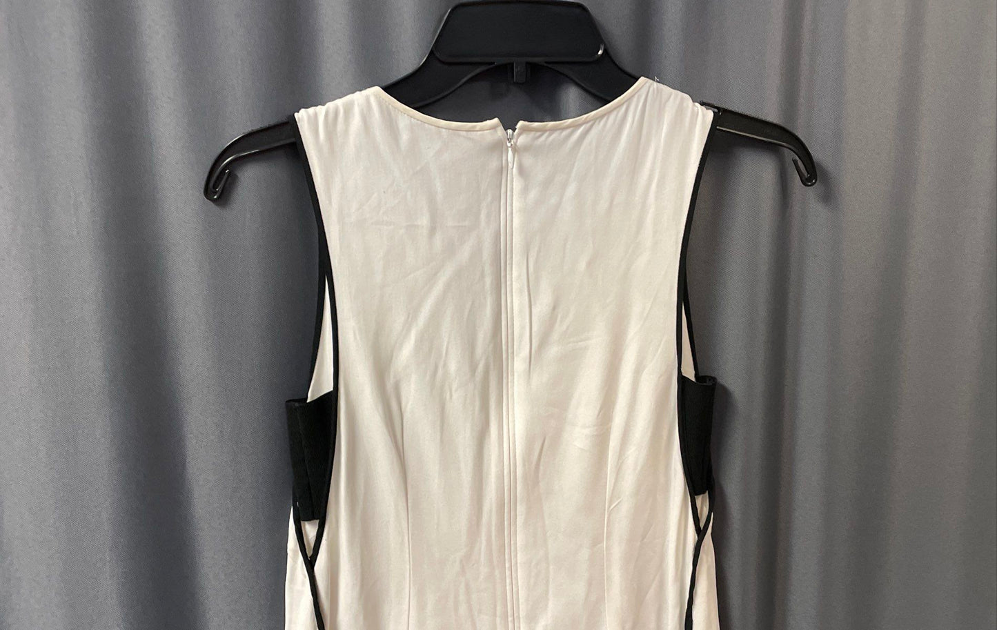 Rag & Bone Women's White Black Contrast Side Panel Sleeveless Dress Sz 2