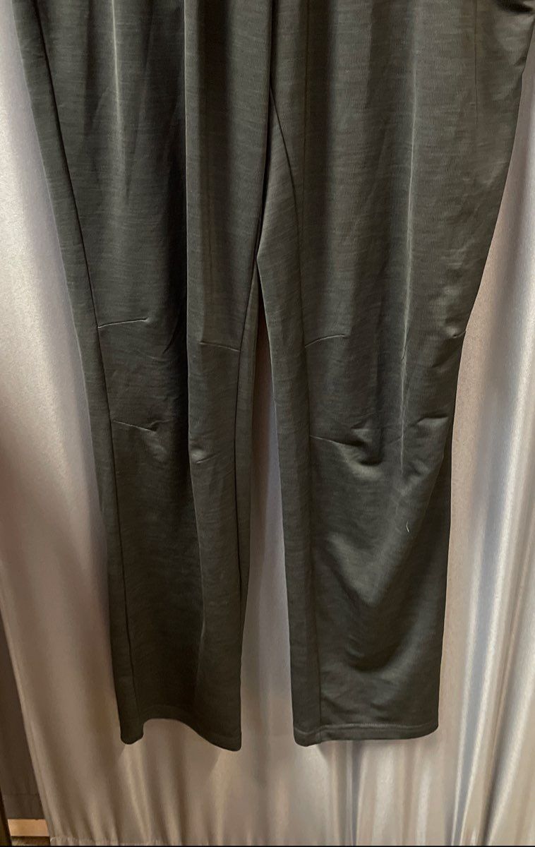 Asics Men's Black Performance Track Jogger Pants Zipper Pockets Sz L NWT