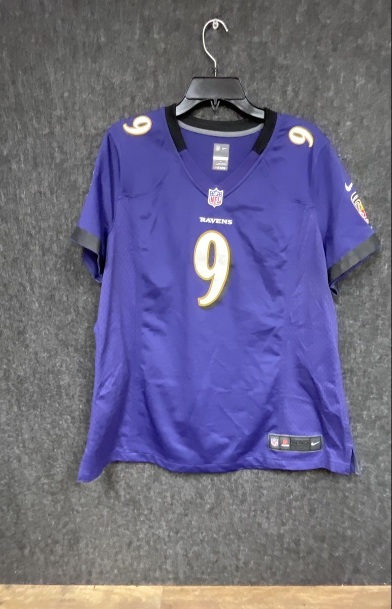 Nike Men's Baltimore Ravens Justin Tucker Game Jersey Purple #9 Sz XXL