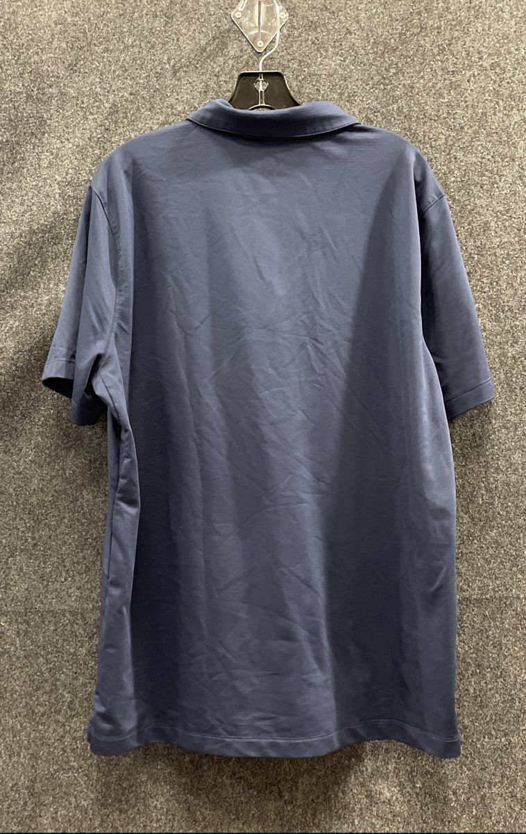 Nike Men's Navy Blue Short Sleeve Dri-FIT Performance Golf Polo Shirt Sz XL