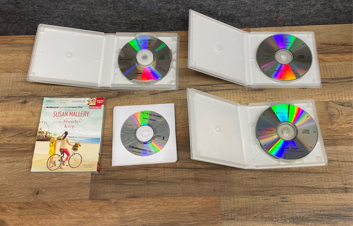 Susan Mallery Audiobook Lot 4 Titles CD Romance Unabridged Collection