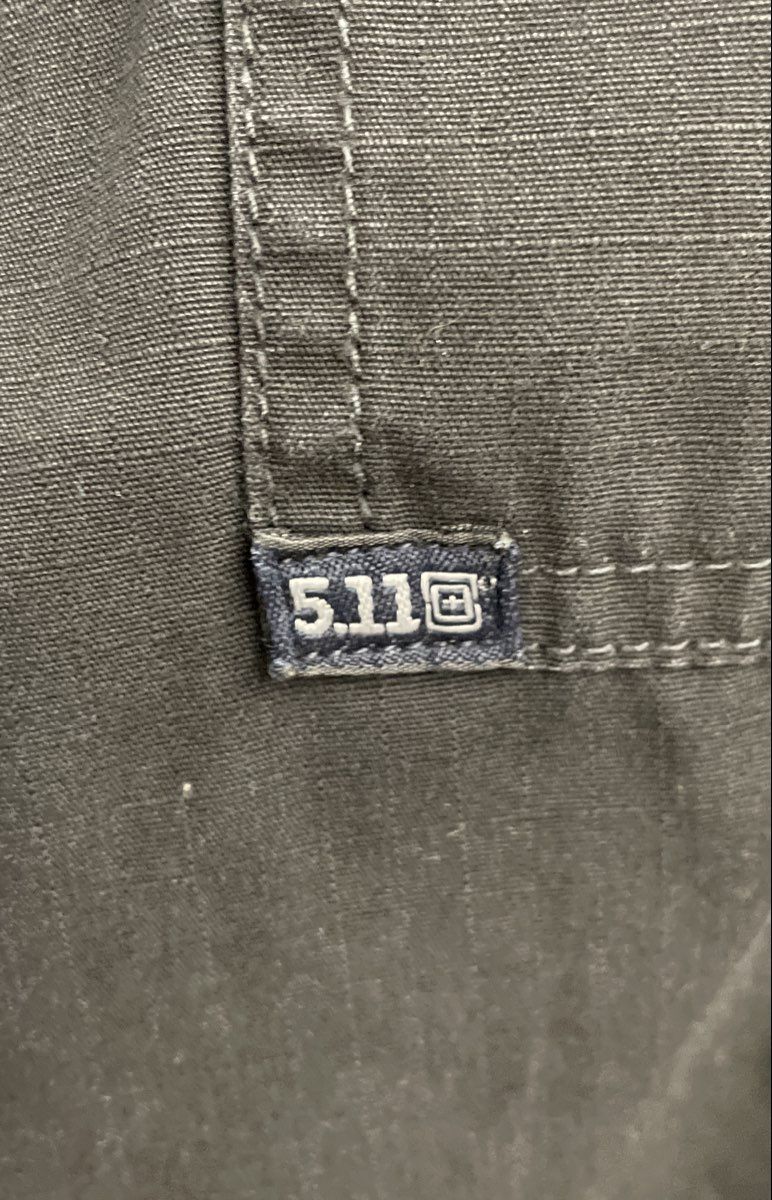 5.11 Tactical Men's Black Cargo Pants Ripstop Utility Work Trousers 36x32
