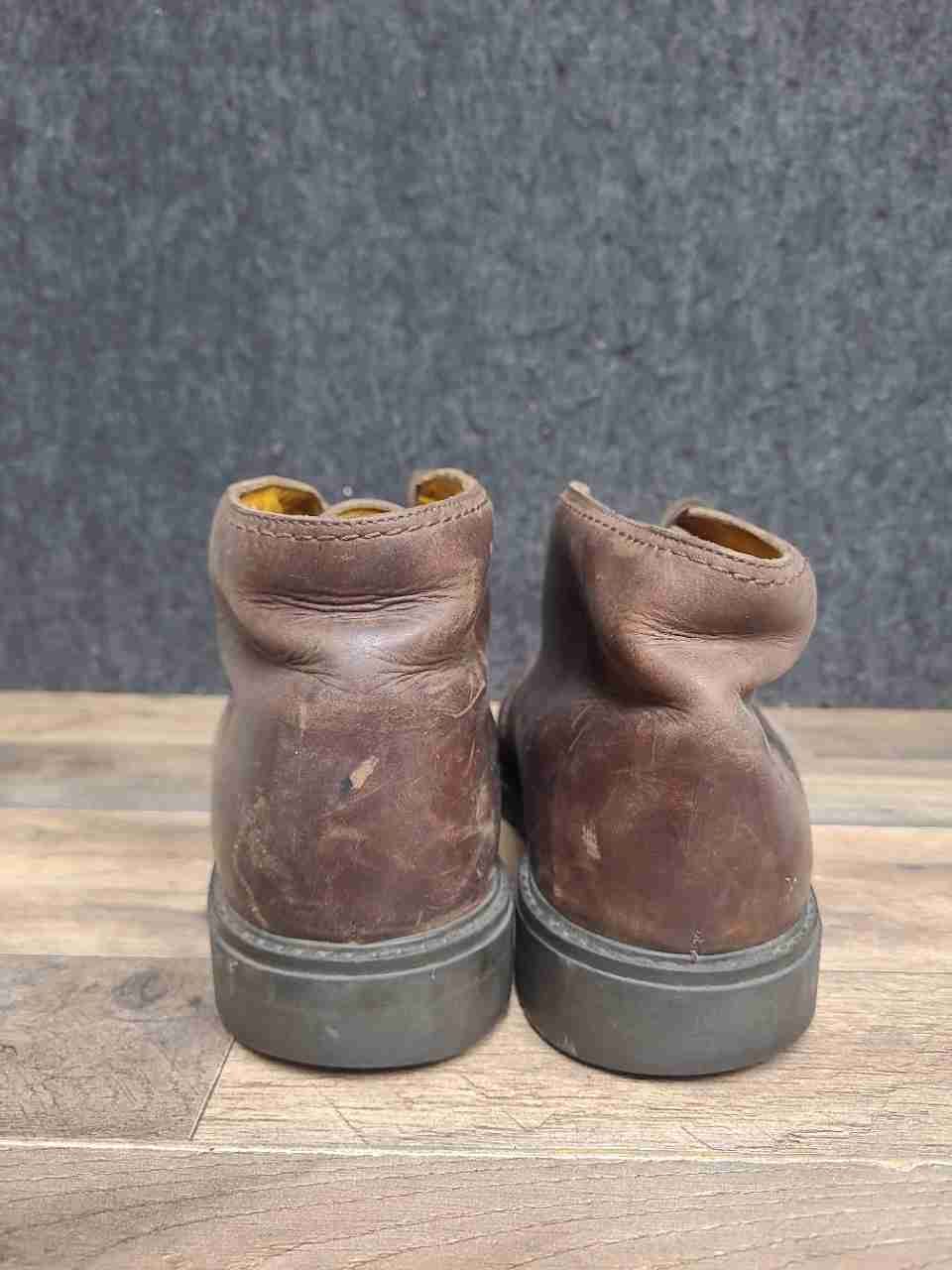 Vintage 90s Havana Joe Brown Leather Chukka Ankle Boots Size 12