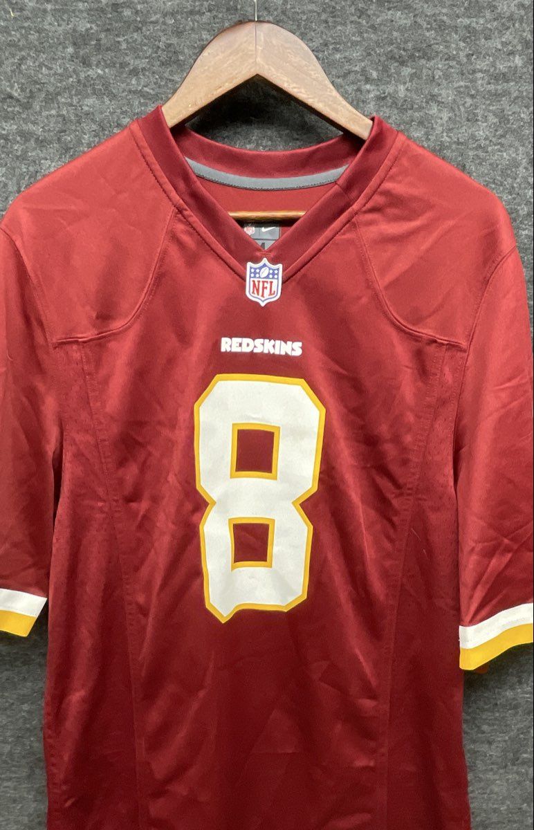 Nike Washington Redskins Kirk Cousins #8 NFL Game Jersey Burgundy Men's Sz M