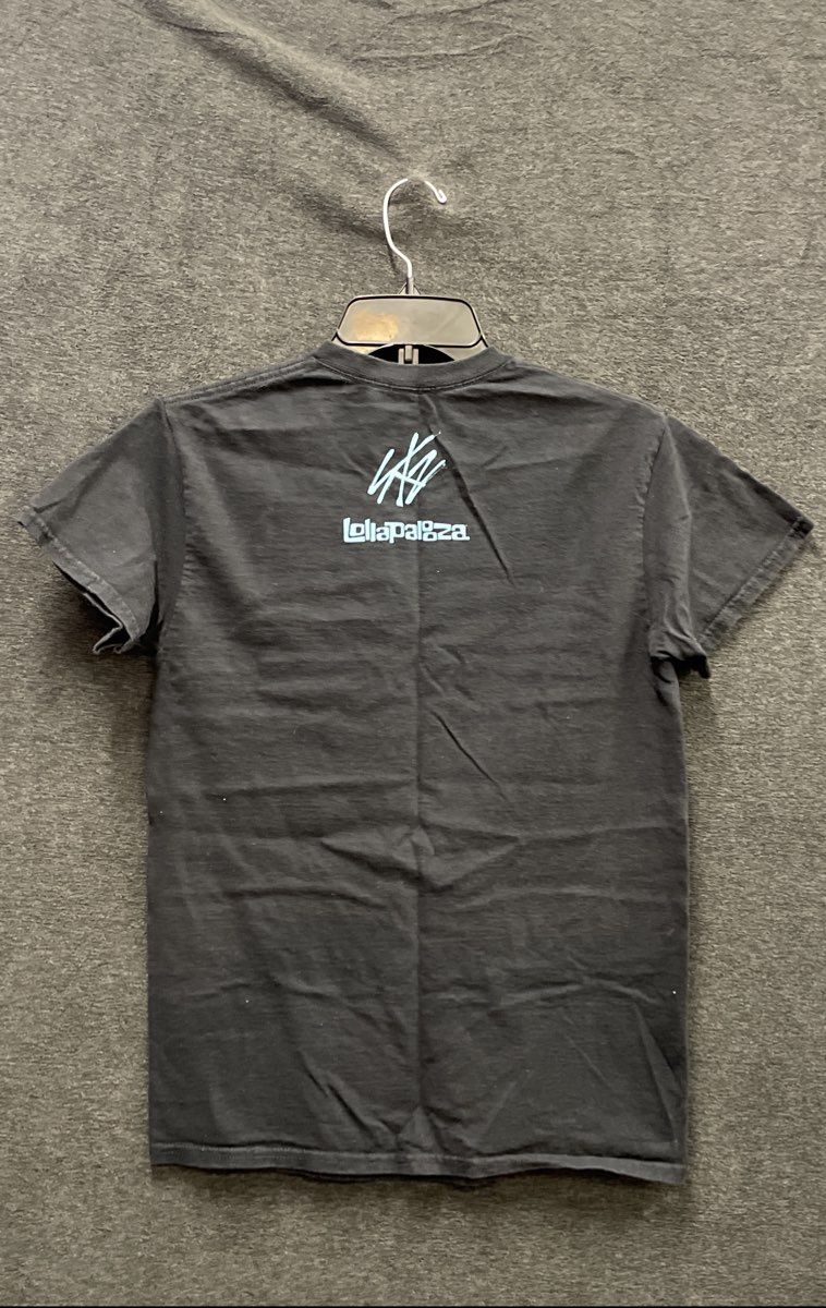 Stray Kids Lollapalooza Music Festival Tour T-Shirt Merch Traffic Black Sz S