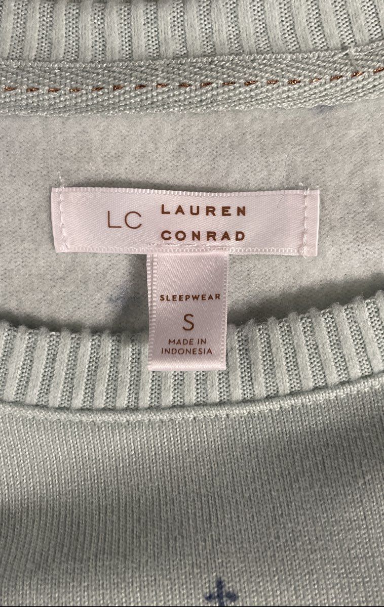 Lauren Conrad Women's Pajama Set Mint Green Sweet Dreams Graphic Sz S NWT