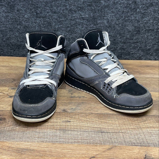 Nike Air Jordan Flight Origin GS Cool Grey Black White Sneakers Size 5Y