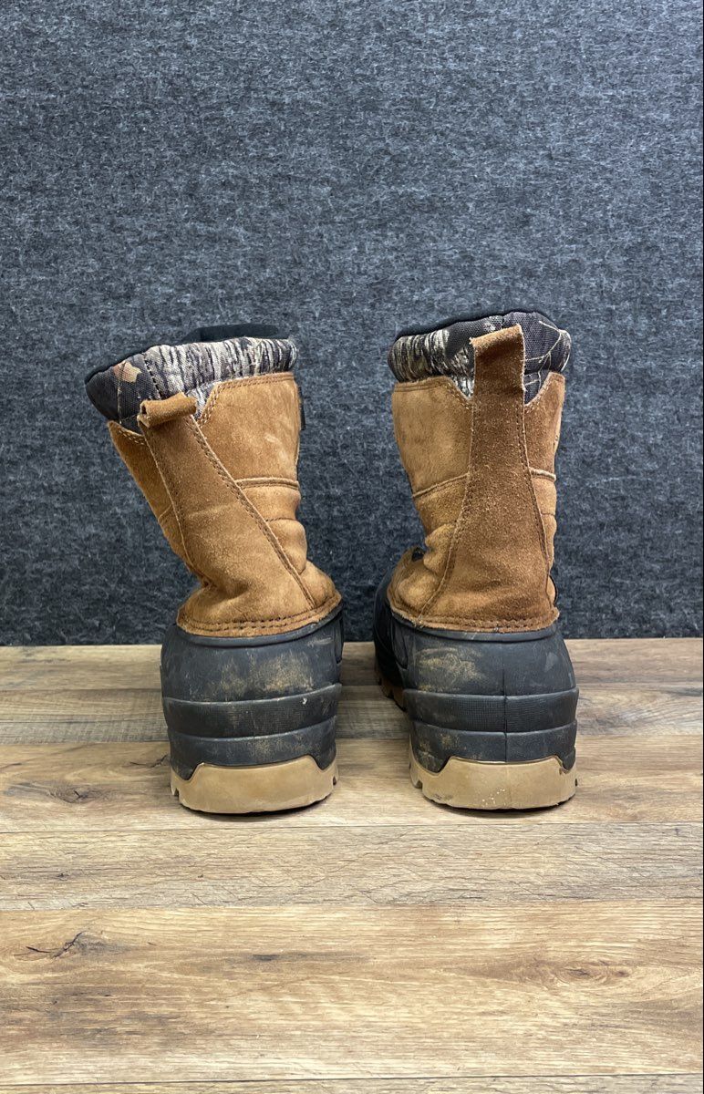 Ozark Trail Camo 3M Thinsulate 200g Snow Hunting Duck Boots Men's Size 12