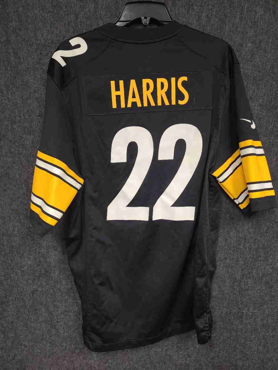 Nike NFL Pittsburgh Steelers Najee Harris #22 Game Jersey Black Sz L