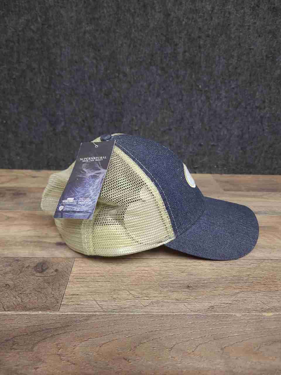 Supernatural Join The Hunt Idjit Denim Trucker Hat CultureFly NWT Sz OSFM