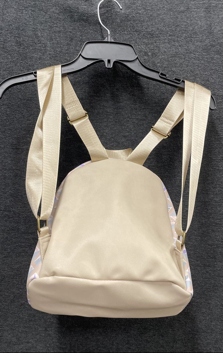 Disney Princess Pastel Icon Diamond Mini Backpack Brass Hardware