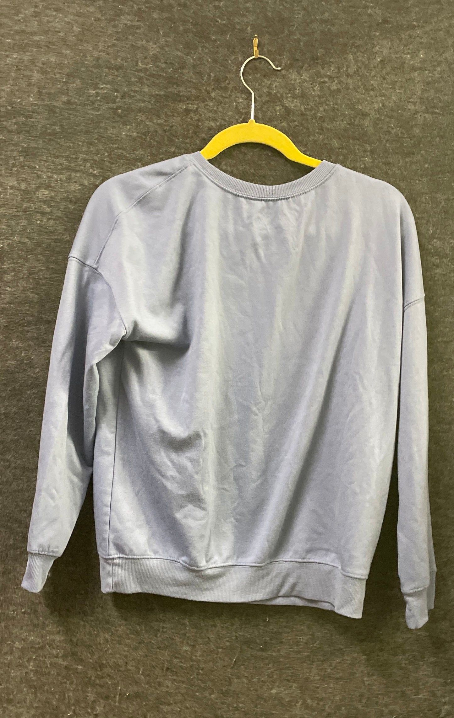 Sailor Moon Women's Blue Gray Anime Graphic Crewneck Sweatshirt Sz S
