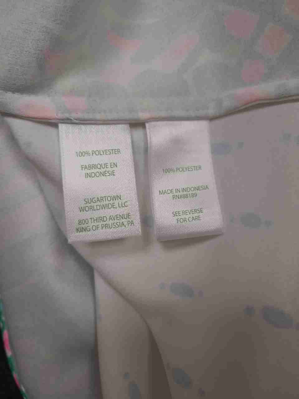 Lilly Pulitzer Women's Lot of 2 Floral Tropical Button Down Blouse Tops Size XS