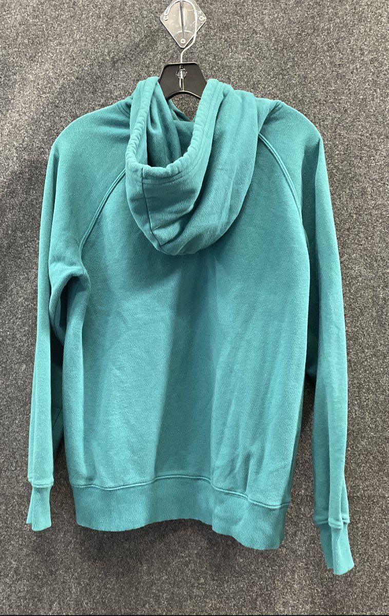 The North Face Women's Teal Pullover Hoodie Half Dome Logo Size M