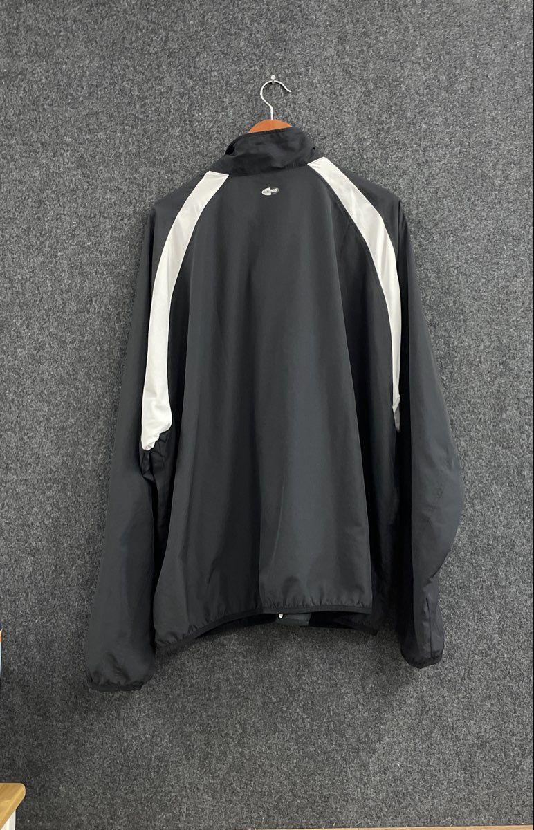 Adidas Men's Climaproof Track Jacket Black White Full Zip Sz 2XL