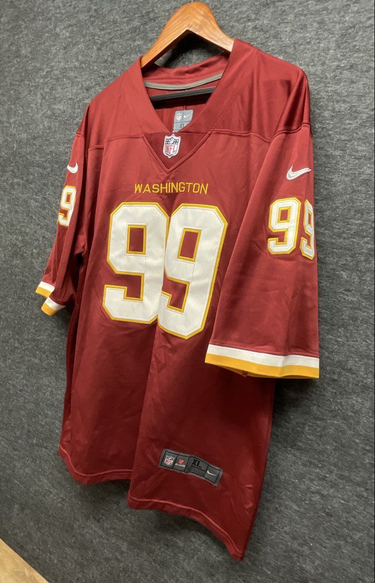 Nike Men's Washington Football Team Chase Young #99 Game Jersey Burgundy Sz XL