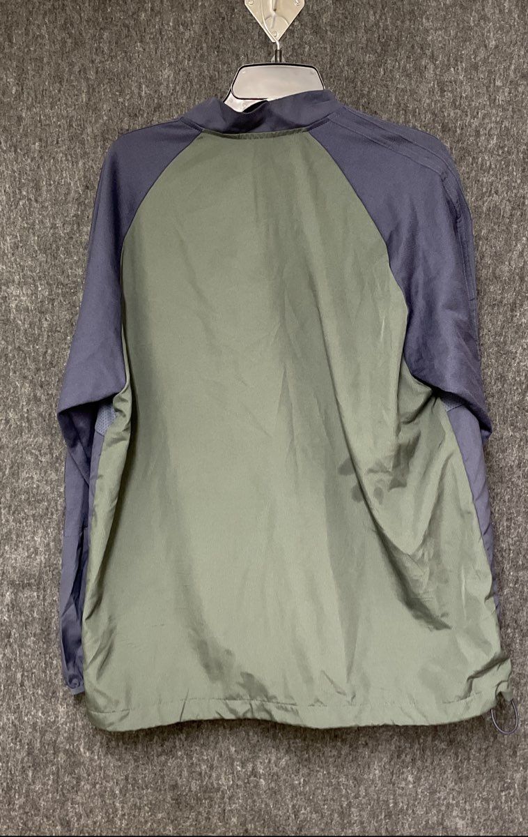 Adidas Men's PT3 Tracktop Jacket Blue Green Colorblock Full Zip Sz L