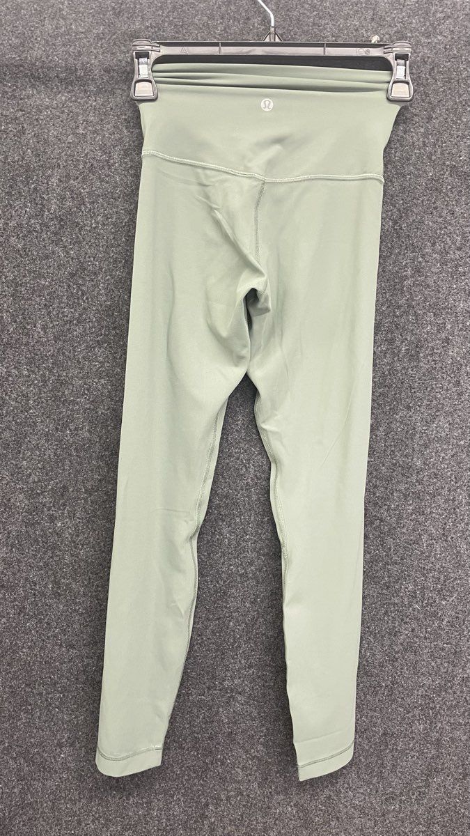 Lululemon Women's Align High-Rise Pant 25" Sage Green Nulu Leggings Size 2