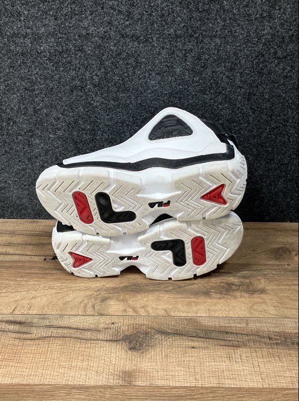 Fila Grant Hill 2 White Black Red Basketball Sneakers Kid's Size 6