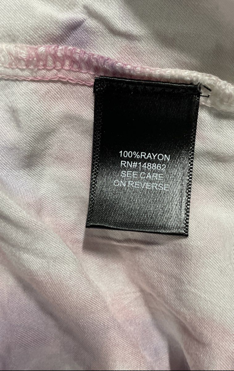 Torrid Women's Pink Tie-Dye Milly One Pocket Rayon Button Up Shirt Sz 2 2X NWT