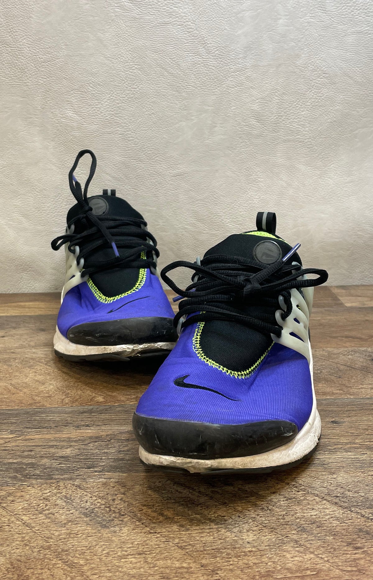 Nike Air Presto Hyper Cobalt Black Volt Running Sneakers Men's Size 12