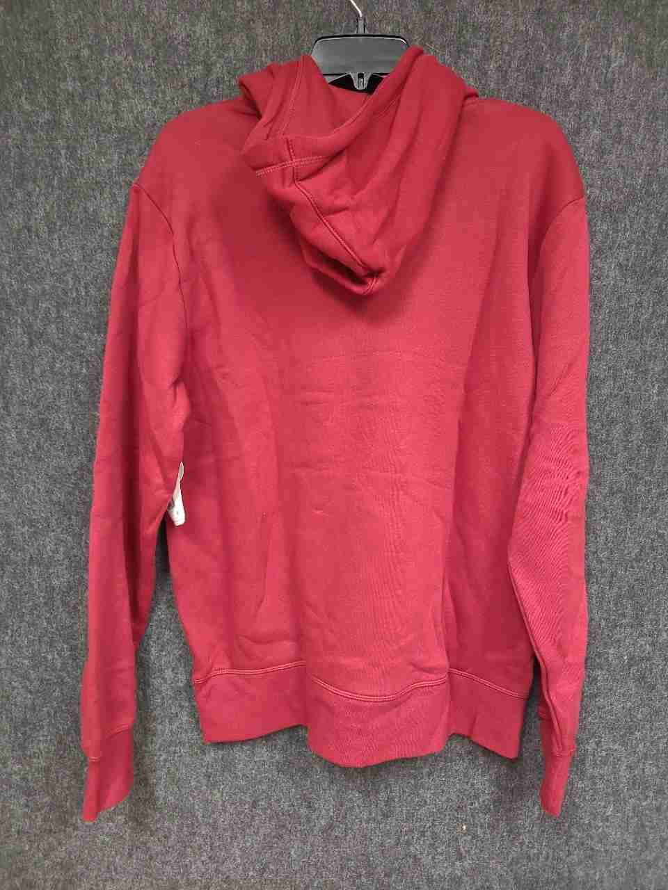 Reebok Men's Delta Logo Hoodie Biking Red Pullover Sweatshirt NWT Size M