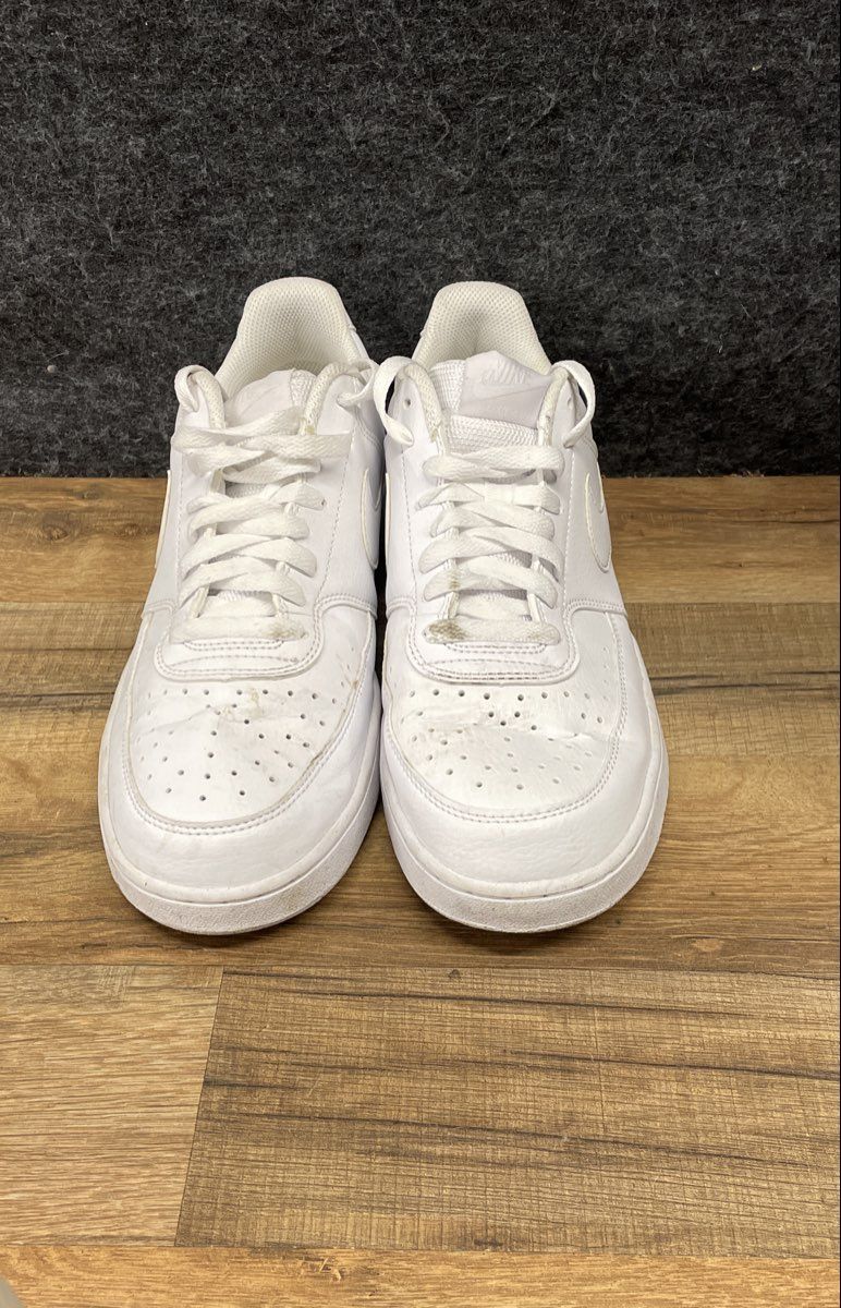 Nike Court Vision Low Next Nature Triple White Men's Sneakers Size 9.5