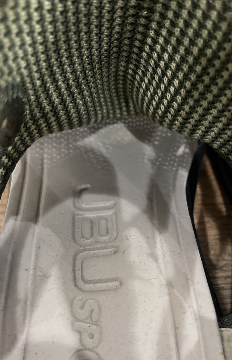 JBU Sport Nanette Olive Camo Mesh Back Zip Sport Sandals Women's Size 7.5