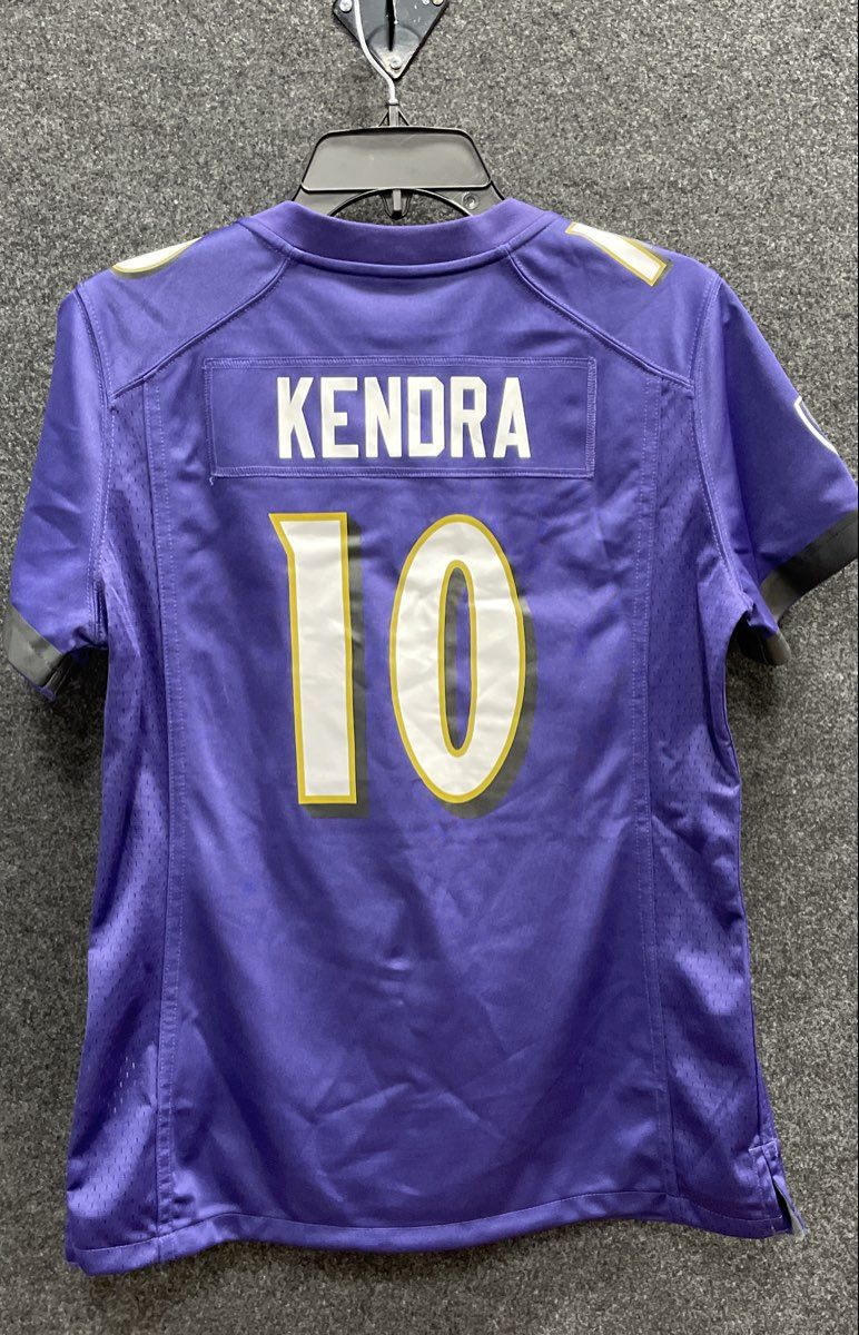 Nike Women's Baltimore Ravens NFL Jersey Purple Custom Kendra 10 Sz M