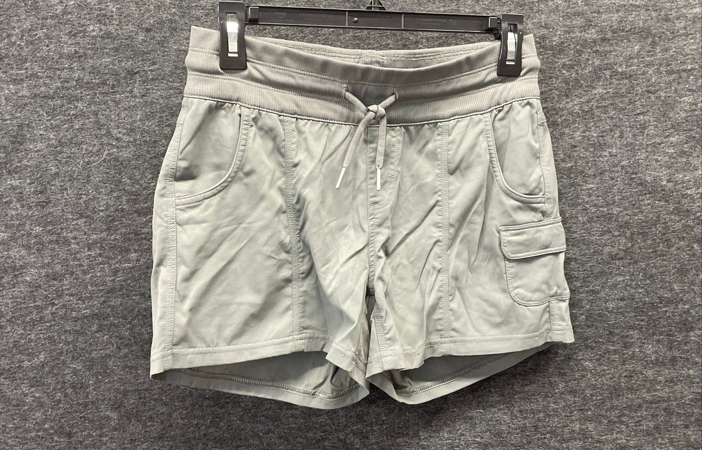 The North Face Women's Grey Aphrodite 2.0 Gym Hiking Shorts Cargo Pocket Sz S