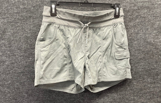 The North Face Women's Grey Aphrodite 2.0 Gym Hiking Shorts Cargo Pocket Sz S
