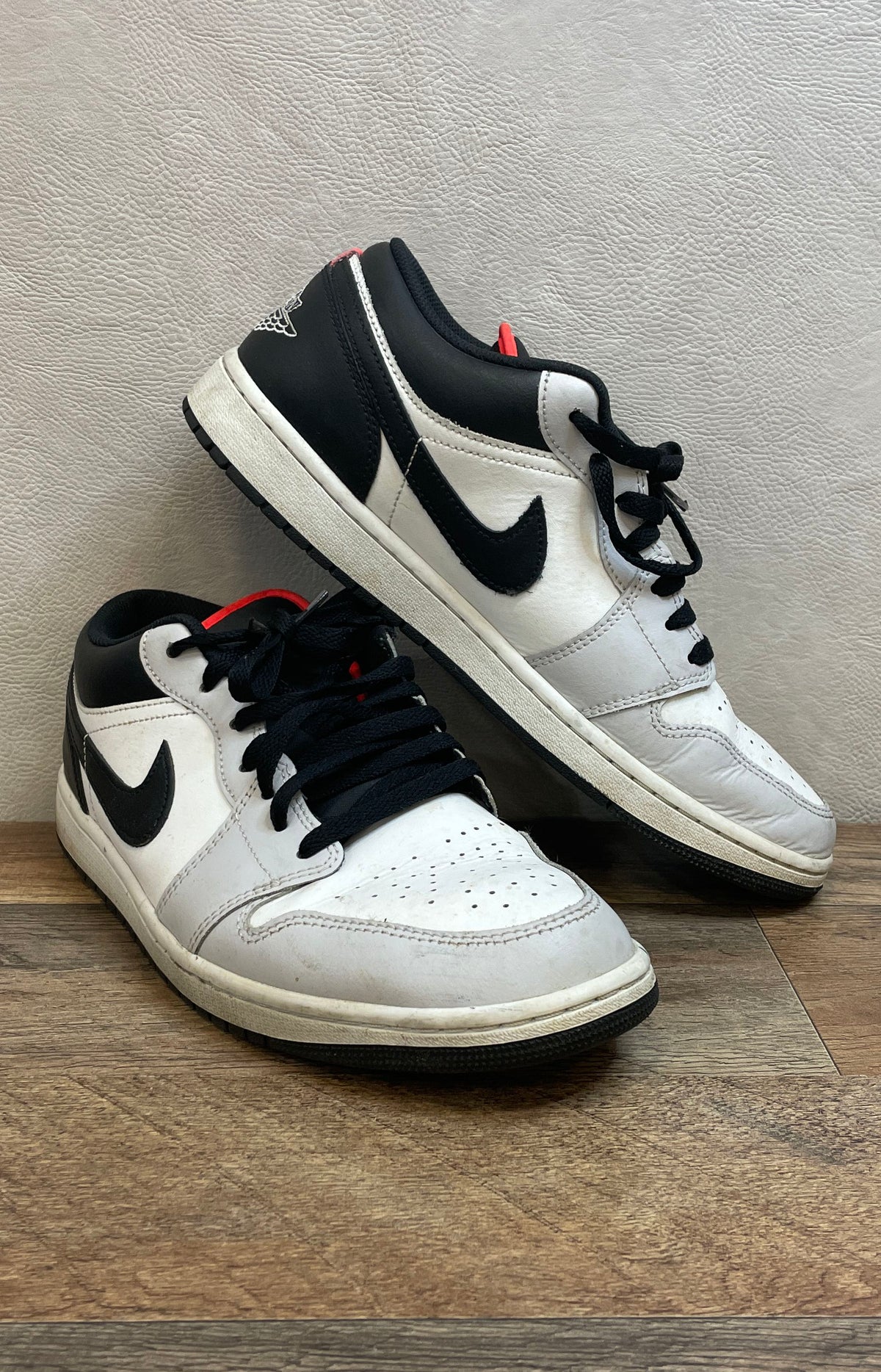 Nike Air Jordan 1 Low Light Smoke Grey Black White Size 10