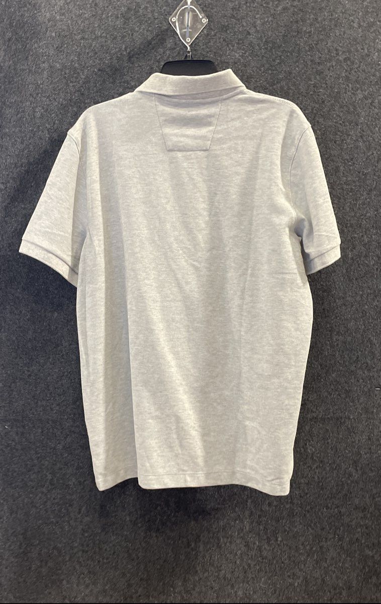 Nautica Men's Grey Heather Performance Deck Polo Shirt Classic Fit Sz L NWT