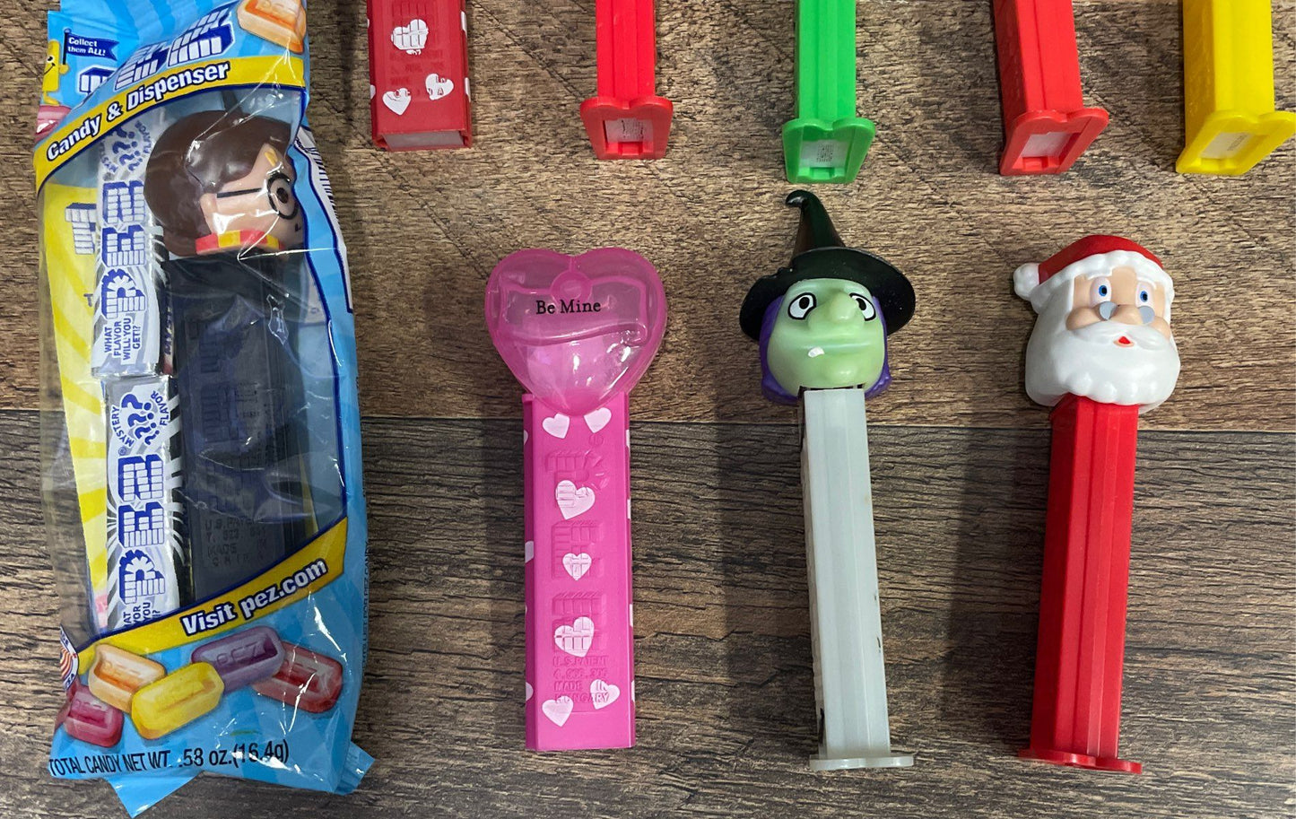 Pez Dispenser 15pc Lot Harry Potter Sealed Batman Disney Hello Kitty Holiday