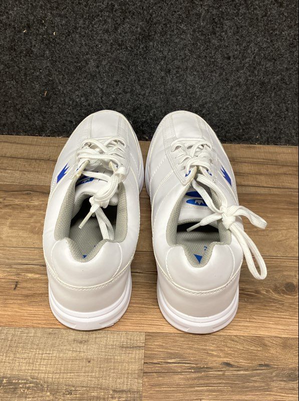 Brunswick Edge White Blue Men's Bowling Shoes Size 10