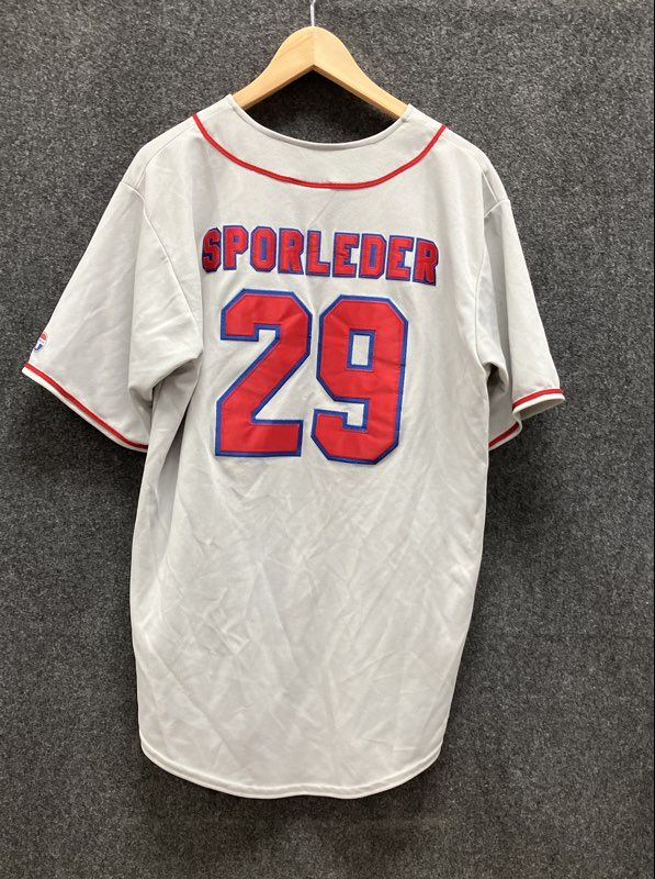 Teamwork Athletic Washington Nationals #29 Baseball Jersey Gray S