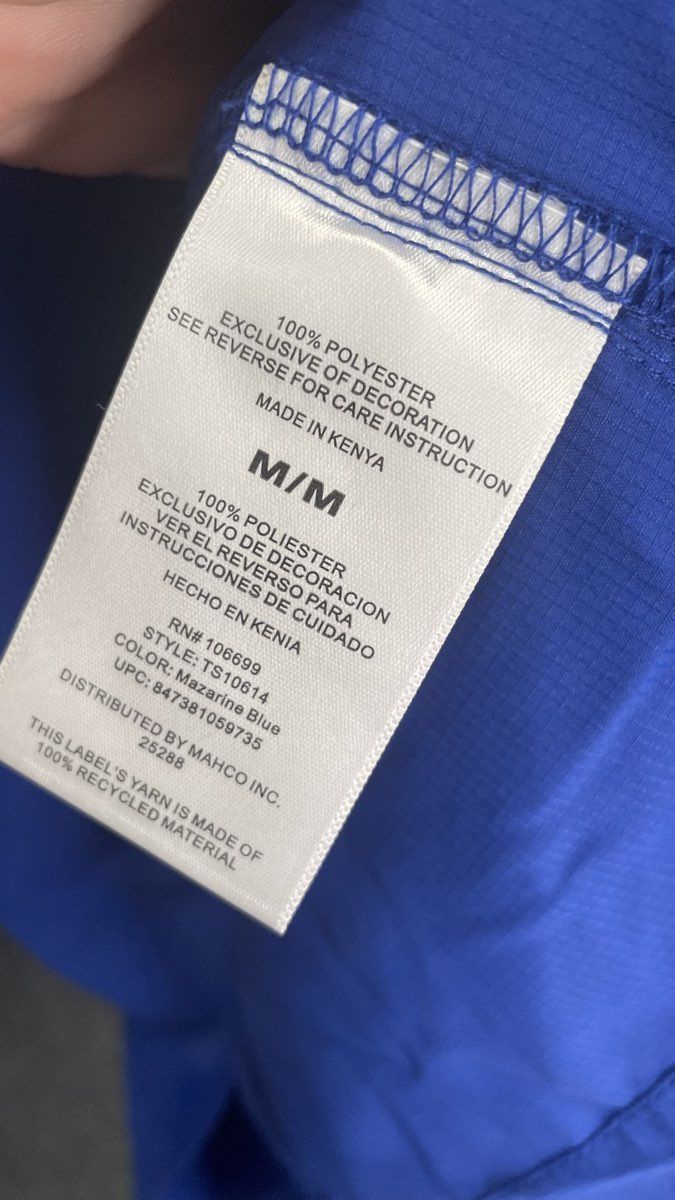 Habit Men's Coastal Villa L/S River Shirt Mazarine Blue Fishing Sz M NWT