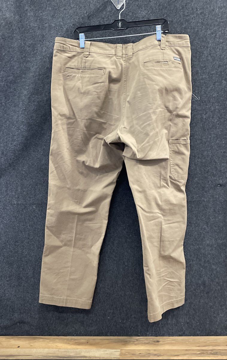 Columbia Men's Royce Peak II Khaki Lightweight Stretch Utility Pants Sz 40x32