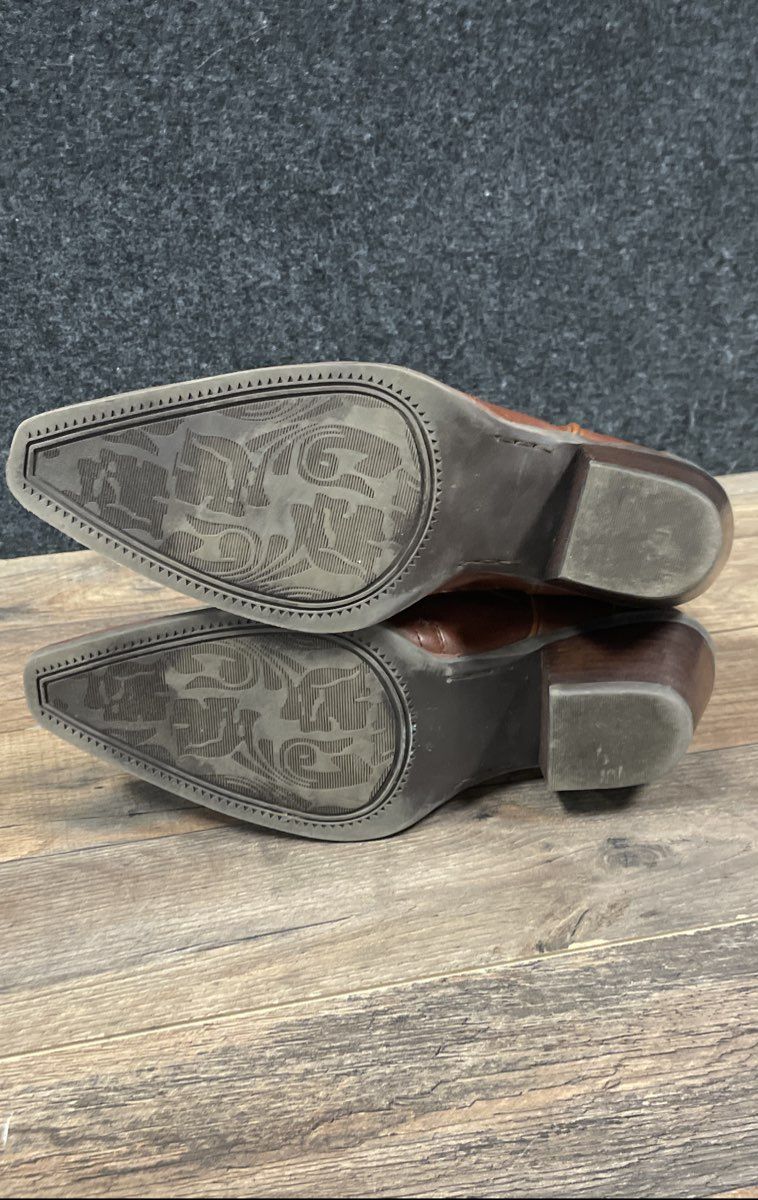 Nomad Trigger Brown Western Cowboy Boots Women's Size 8