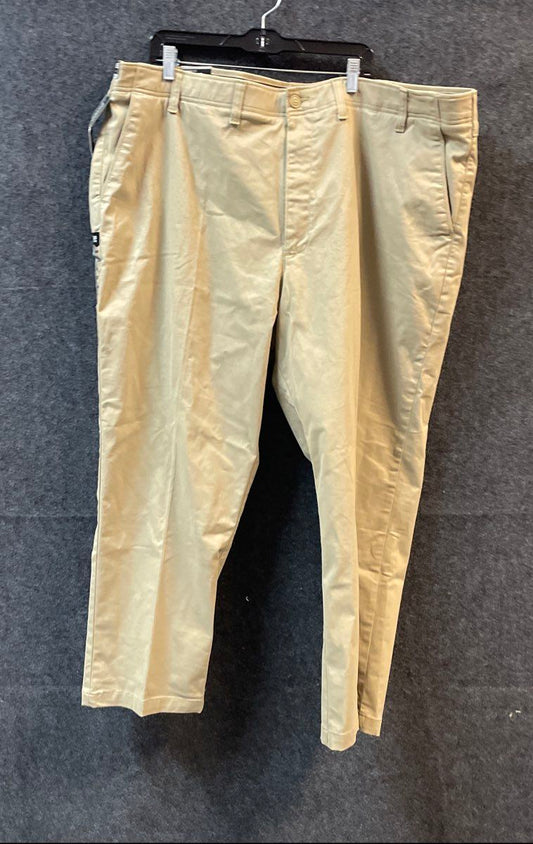 Lee Men's Khaki Performance Series Extreme Comfort Straight Fit Pants 50x30 NWT