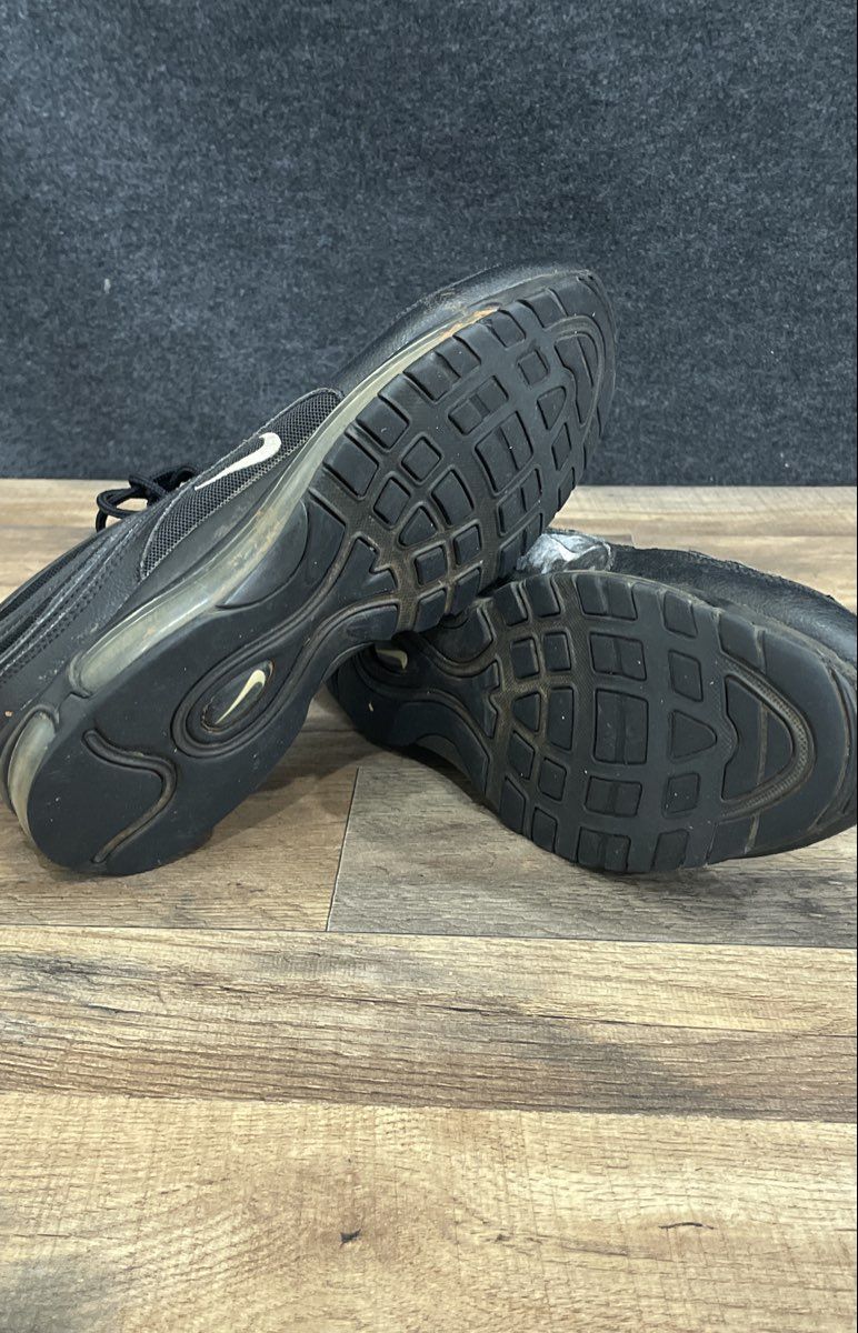 Nike Air Max 97 Triple Black Men's Running Sneakers Size 10