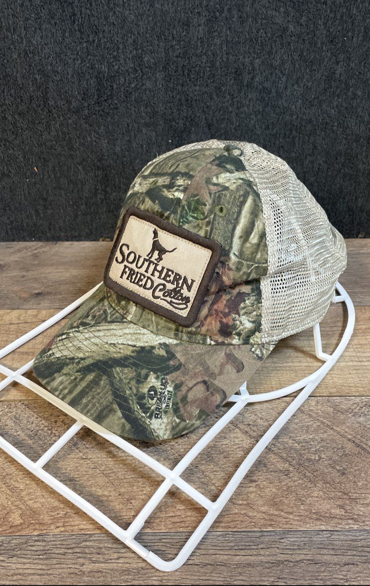 Outdoor Hunting Hat Lot Cabela's Browning Southern Fried Cotton 3 Hats Camo