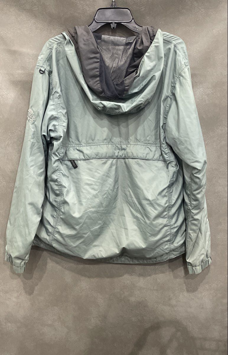 Pacific Trail Women's Sage Green Pac Tech Waterproof Breathable Jacket Sz M Y2K
