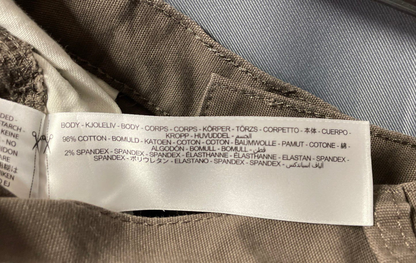 Ariat Men's Brown Rebar M4 Relaxed Straight Canvas Utility Work Pants Sz 38x32