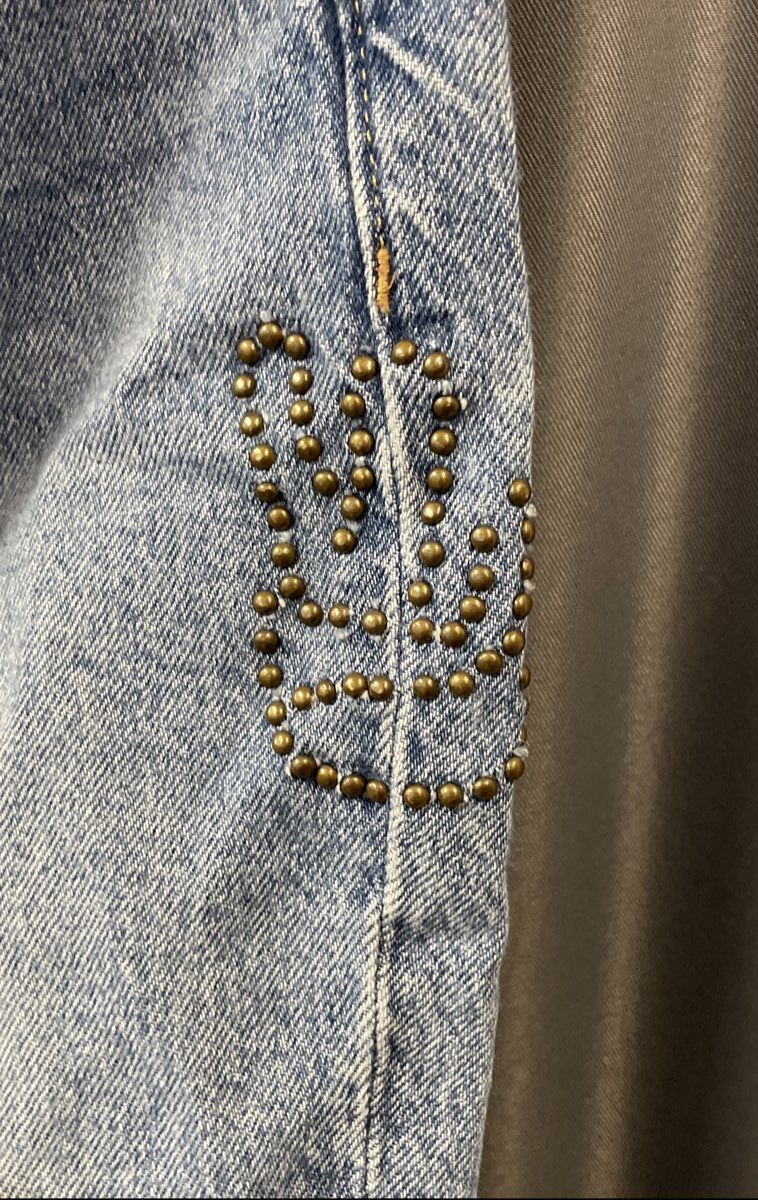 Lucky Brand Women's Easy Rider Mid Rise Bootcut Blue Distressed Jeans Sz 8/29 R